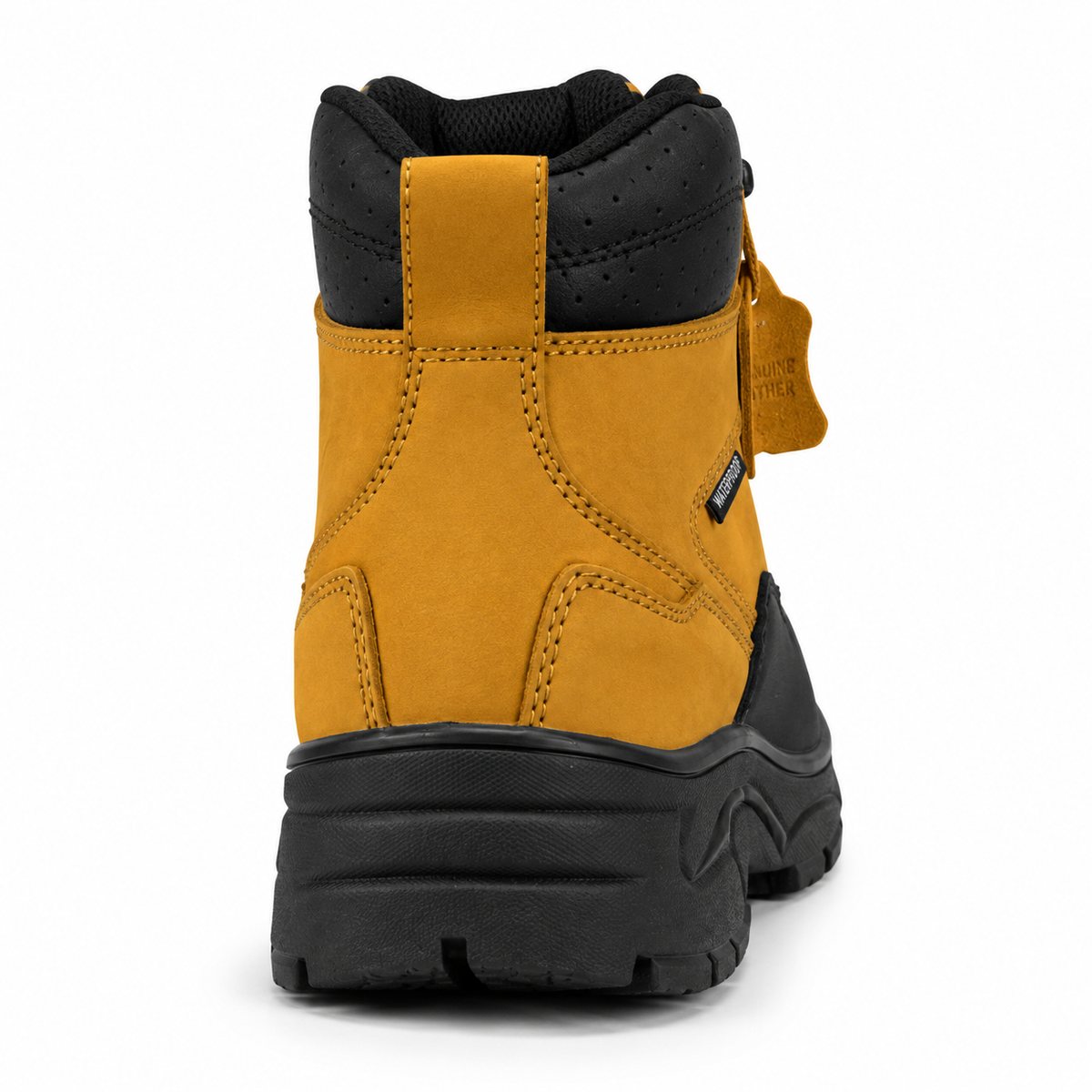 Ανδρικά Μποτάκια Outdoor Κίτρινα με Ανάγλυφη Σόλα – ERP84358