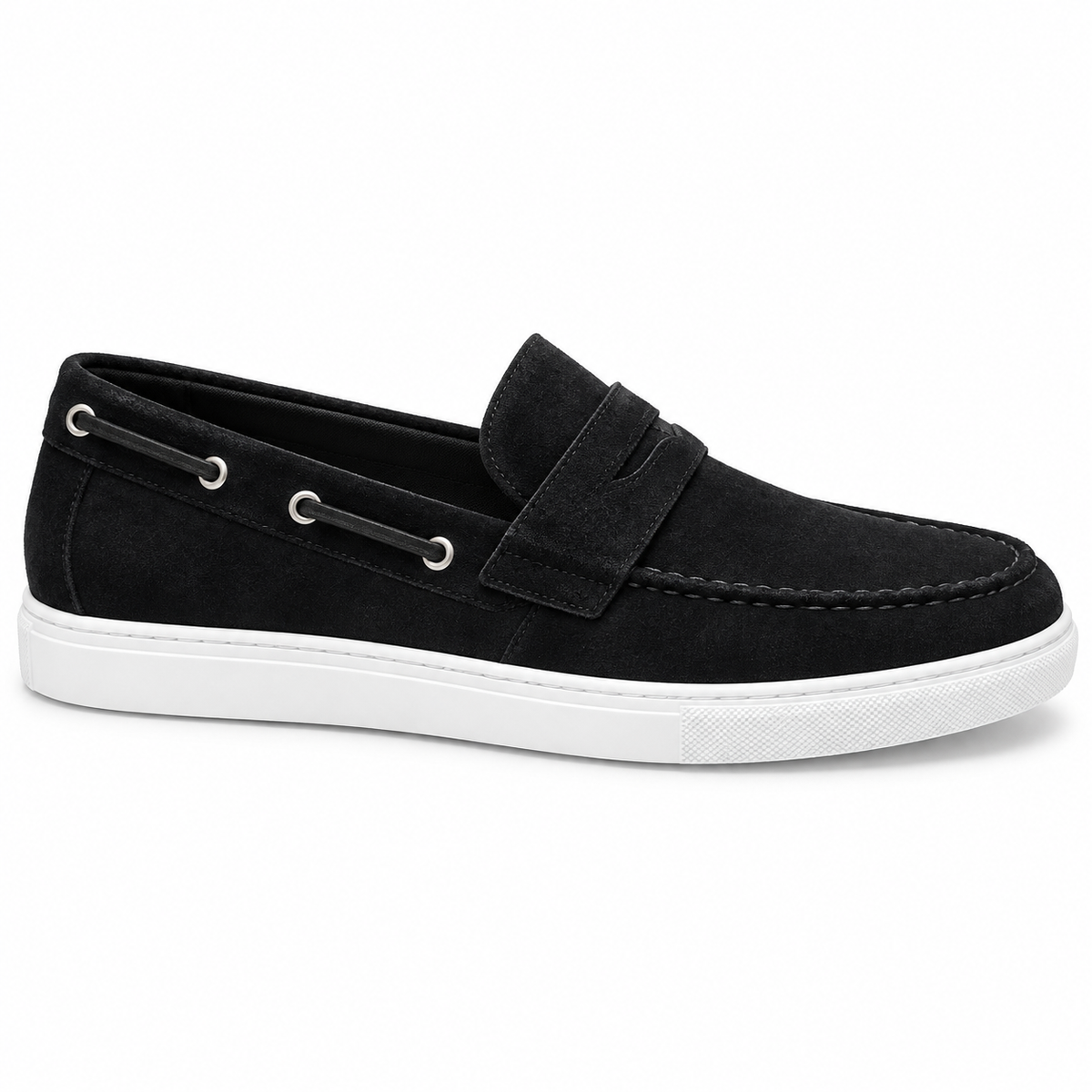 Ανδρικά Μοκασίνια Μαύρα με Άνετη Slip-On Εφαρμογή – ERP84280