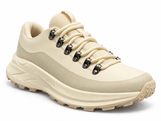 Ανδρικά Αθλητικά Sneakers Εκρού με Ανάγλυφη Σόλα – ERP84230