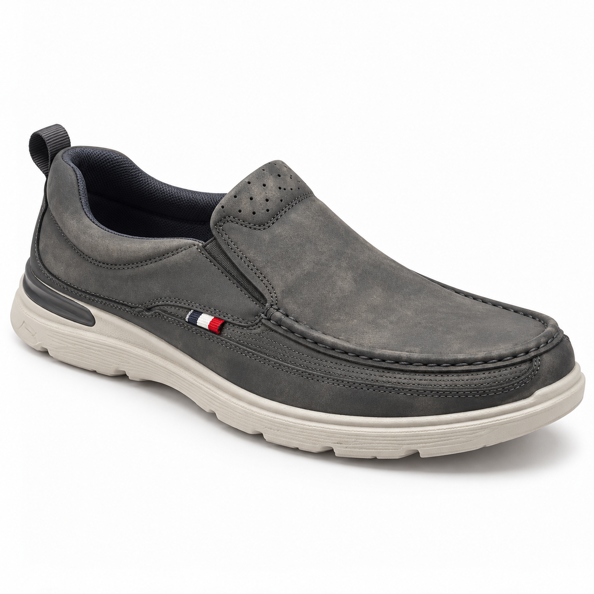 Ανδρικά Casual Slip-On Γκρι με Καθημερινό Χαρακτήρα – ERP84348