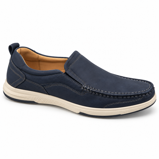 Ανδρικά Μοκασίνια Μπλε με Άνετη Slip-On Εφαρμογή – ERP84260