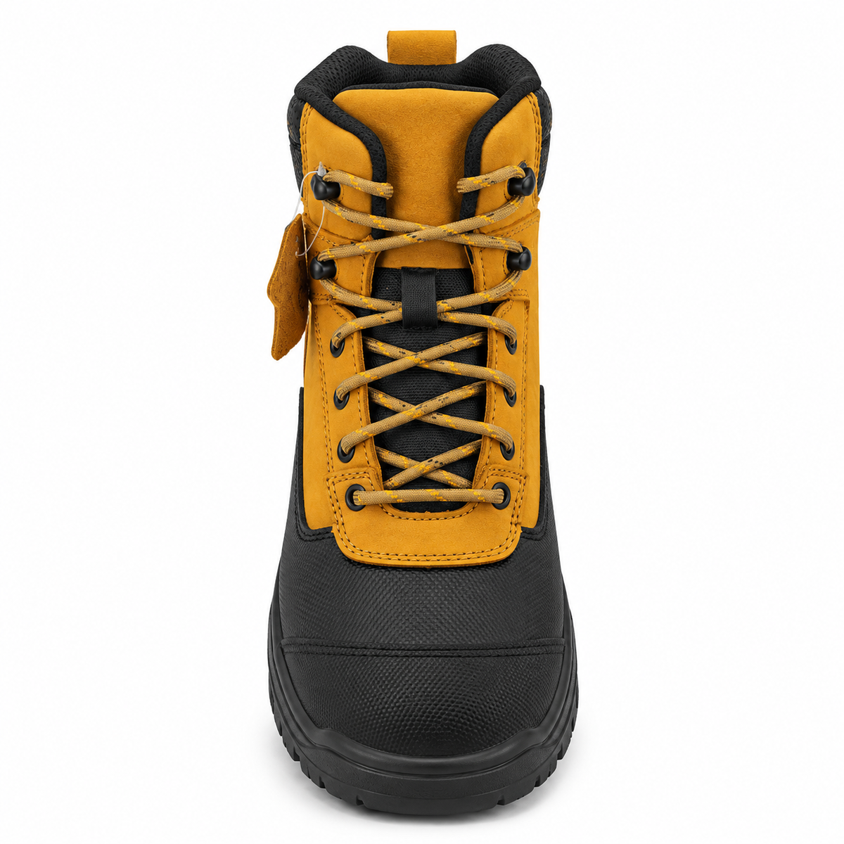 Ανδρικά Μποτάκια Outdoor Κίτρινα με Ανάγλυφη Σόλα – ERP84358