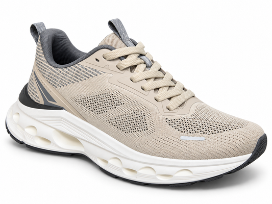 Ανδρικά Αθλητικά Sneakers Γκρι με Ανάγλυφη Σόλα – ERP84232