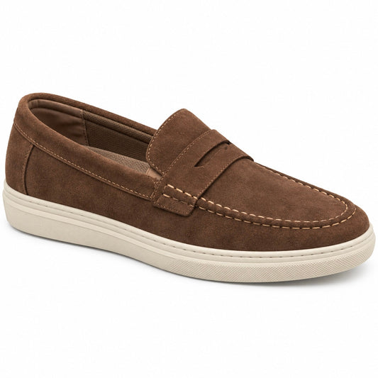 Ανδρικά Μοκασίνια Καφέ με Άνετη Slip-On Εφαρμογή – ERP84276