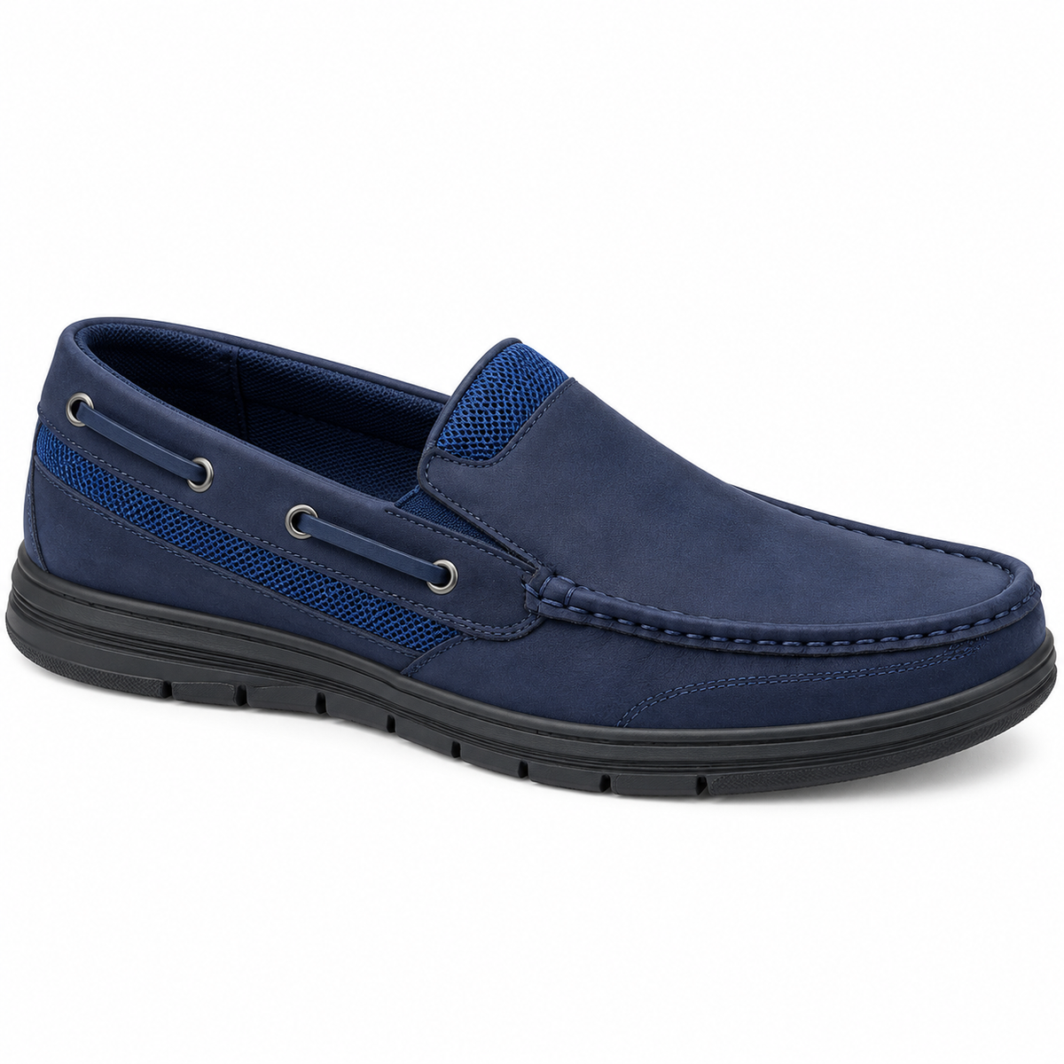 Ανδρικά Μοκασίνια Μπλε με Άνετη Slip-On Εφαρμογή – ERP84266